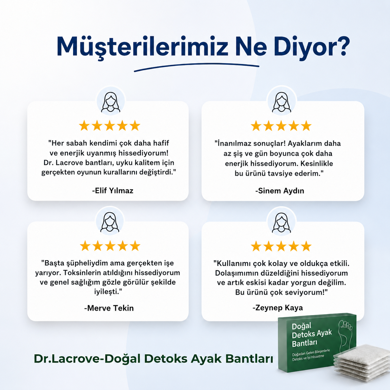 Dr.Lacrove-Bitkisel Detoks Ayak Bantları